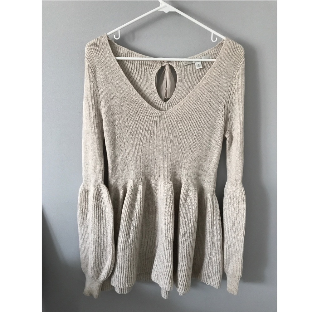 LC Lauren Conrad Champagne Sweater